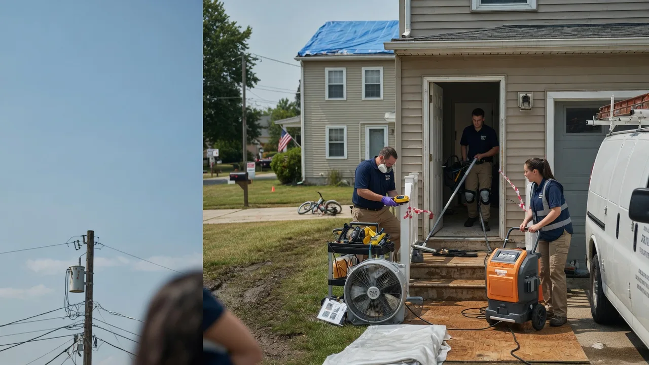 Water Damage Repair in Clinton, PA near me